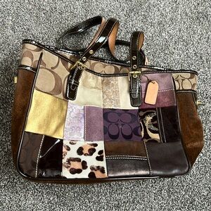 Coach Patchwork Tote